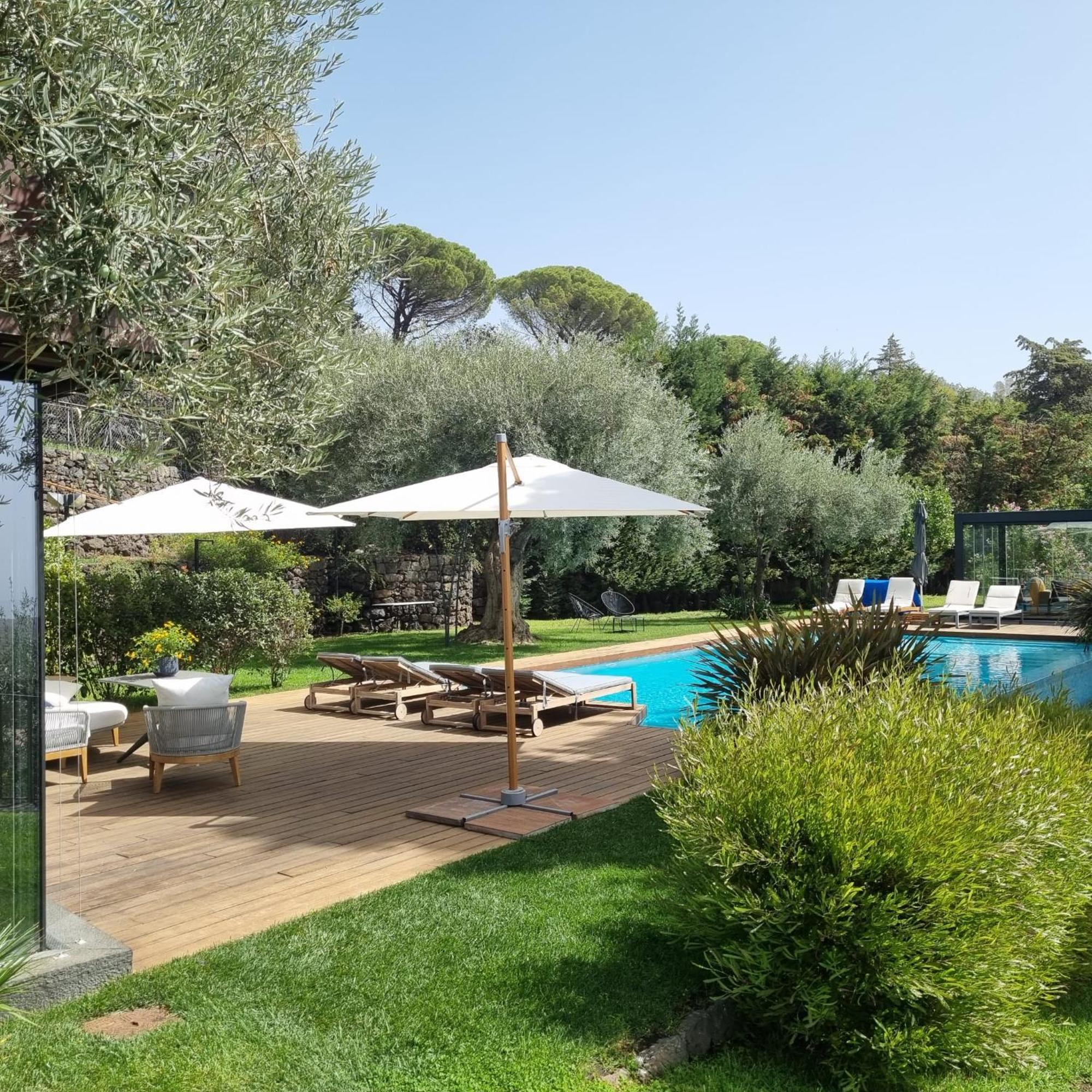 Scialaj Villa Di Lusso Sull'Etna Con Piscina E Vista Mare Ragalna Экстерьер фото