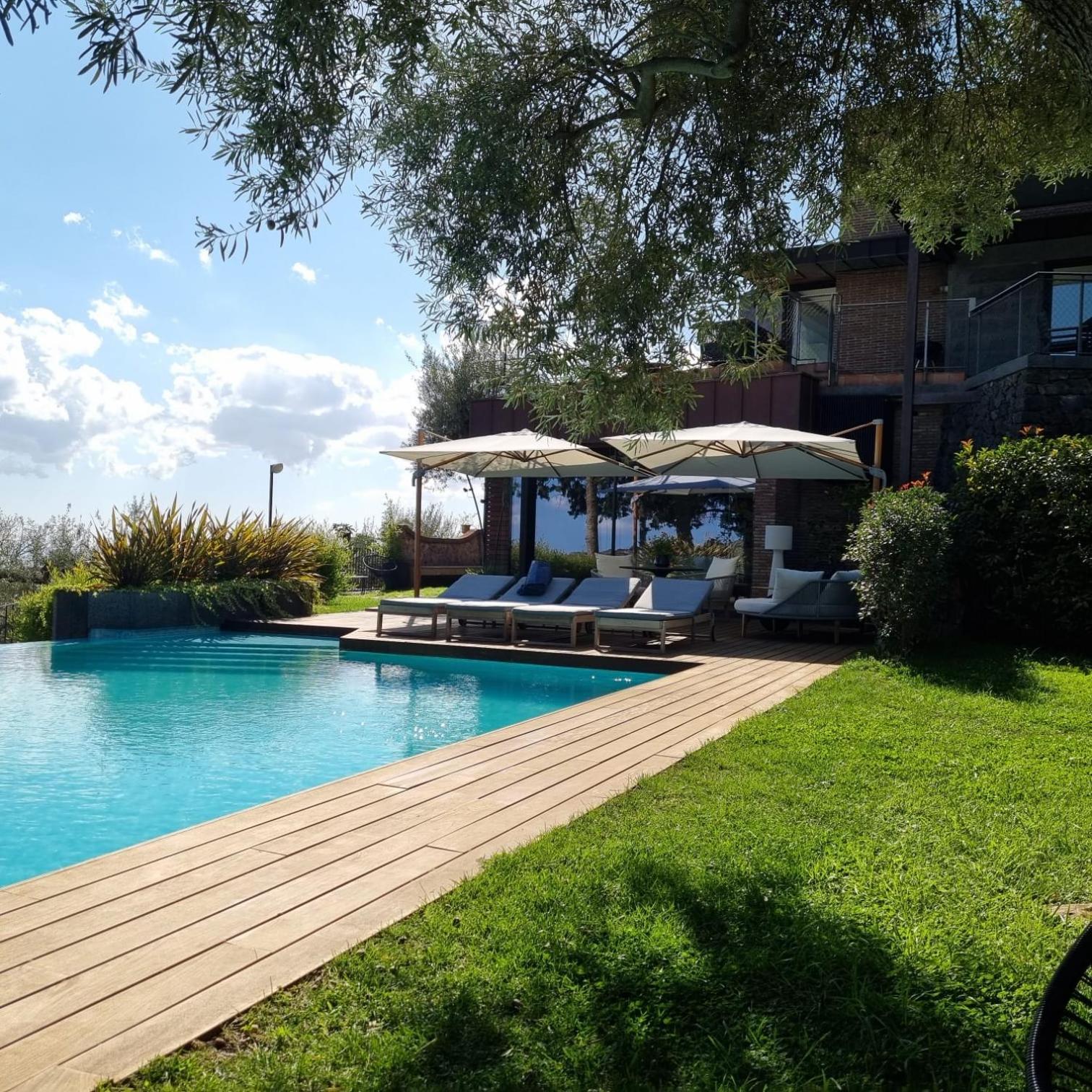 Scialaj Villa Di Lusso Sull'Etna Con Piscina E Vista Mare Ragalna Экстерьер фото